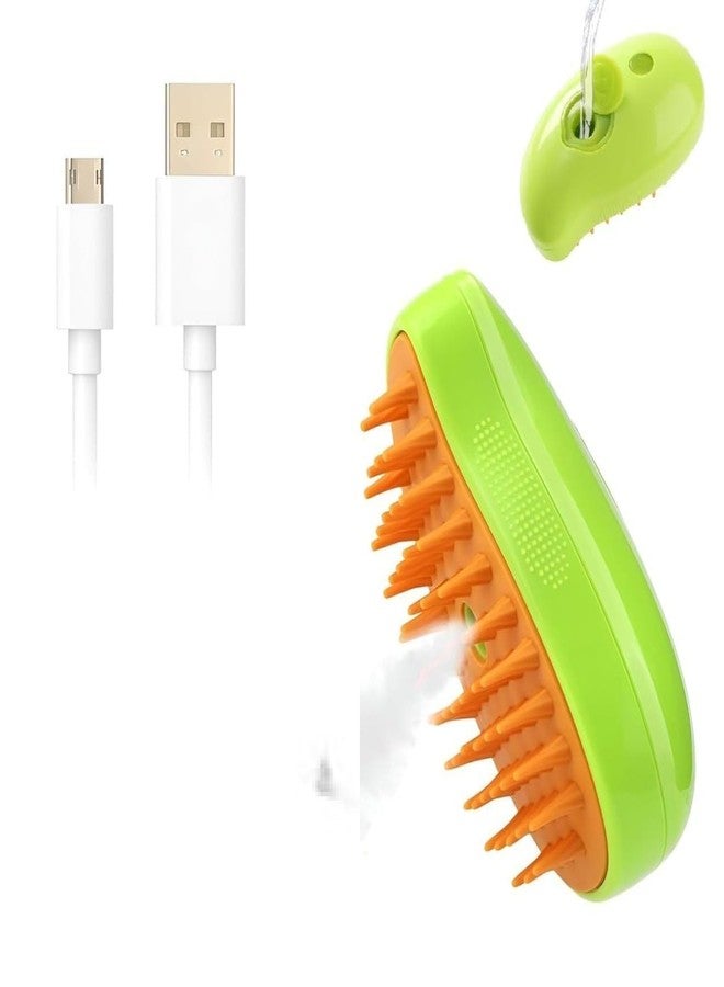 XIBO Pet Steam Brush Steamy Pet Brush 3 in 1 Self-Cleaning Grooming Tool, Efficient Massage, Hair Removal, Tangled & Loose Hair Care for Dogs,Steam brush. - Image 1